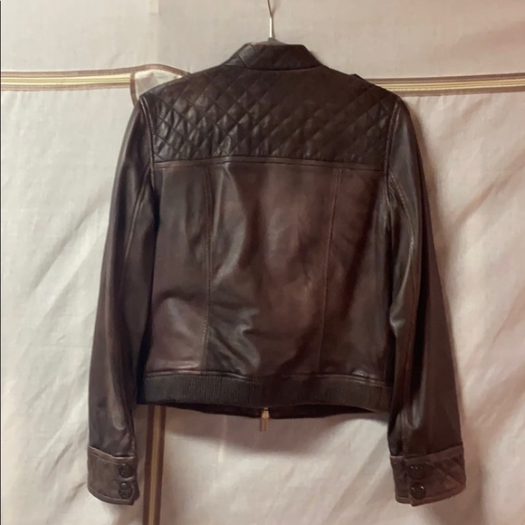 Tory Burch leather jacket - Picture 2 of 4